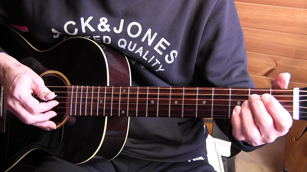 Acoustic Fingerpicking Blues Lesson Big Bill Broonzy "Willie Mae