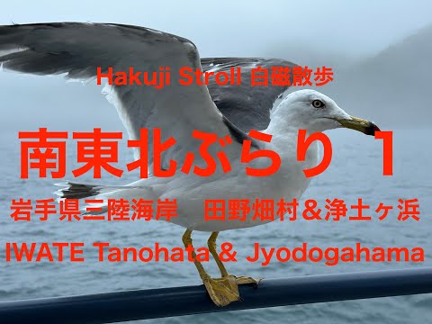 南東北ぶらり１/ 岩手県三陸海岸　田野畑村＆浄土ヶ浜/IWATE Tanohata & Jyodogahama/ロレオール田野畑フレンチレストラン/遊覧船うみねこ丸