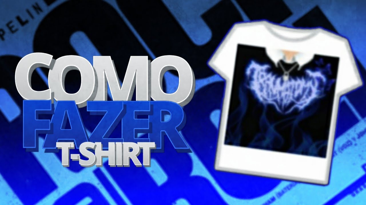 COMO FAZER TSHIRT NO ROBLOX *CELULAR E PC* (PACK DE T SHIRT NA