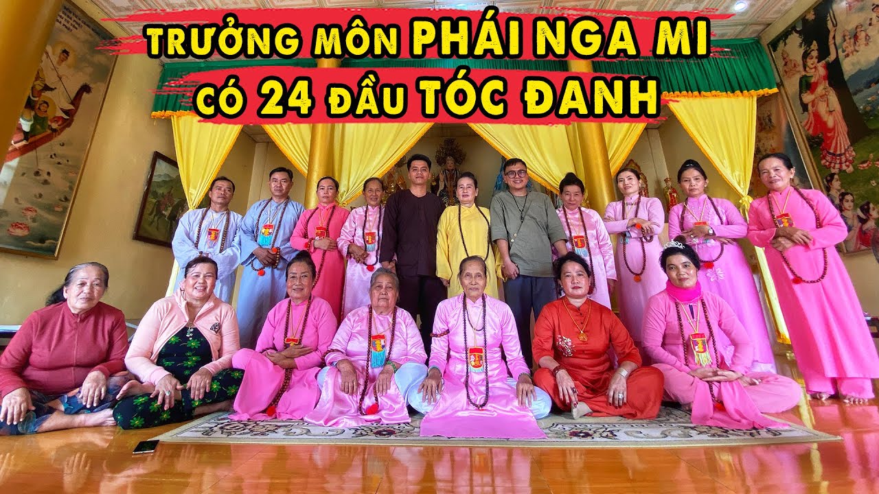 24 Nàng Tiên Tóc Đanh tại Cung Mẫu Diêu Trì Tại Thế