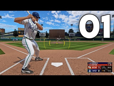 MLB 23 Road to the Show - Part 1 - The Beginning