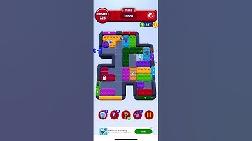 Color block jam 725 (very hard) walkthrough #colorblockjam #colorblockjamgame #colorgame #blockgame