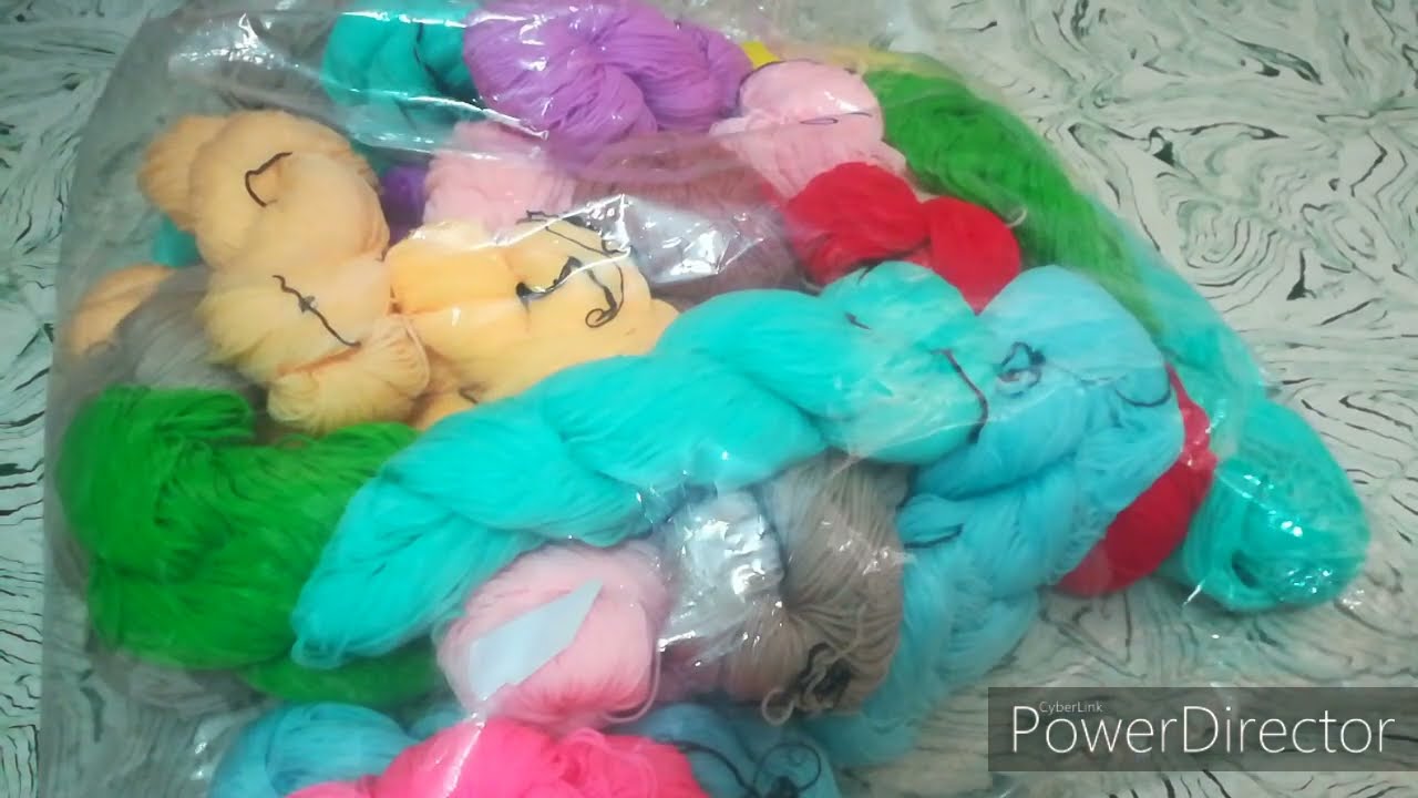 Yarn Haul/ Tamil/ pradhan embroidery store yarns/ உல்லன் நூல் YouTube