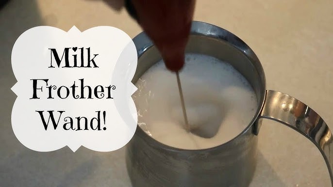 How To Make A Hot Chocolate Using InstaCuppa's Milk Frother Wand