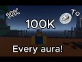 jules rng every aura 10k-100k