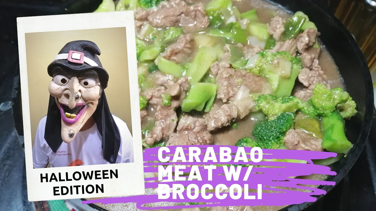 How to cook carabao meat w/ broccoli | Papa Ricks