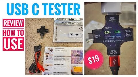 REVIEW KJ-KAYJI USB C Tester Voltmeter Current Meter