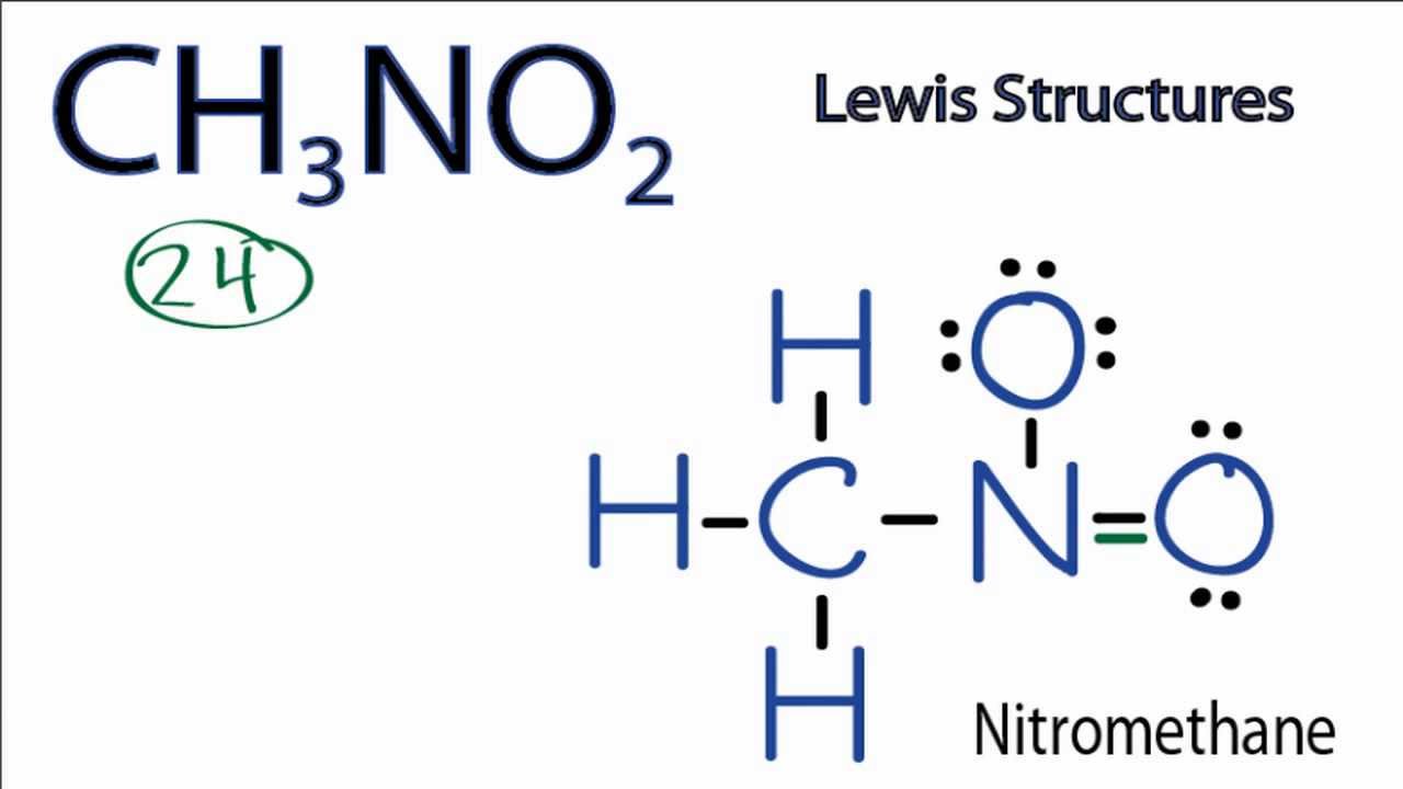 CH3NO2 Lewis Structure: How to Draw the Lewis Structure for CH3NO2