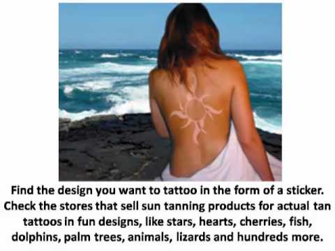 spray tan wflower tanning tattoo stencils on forearm  Barbie summer  Summer feeling Summer pictures