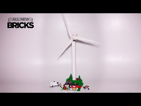 Lego Creator Expert 10268 Vestas Wind Turbine Speed Build