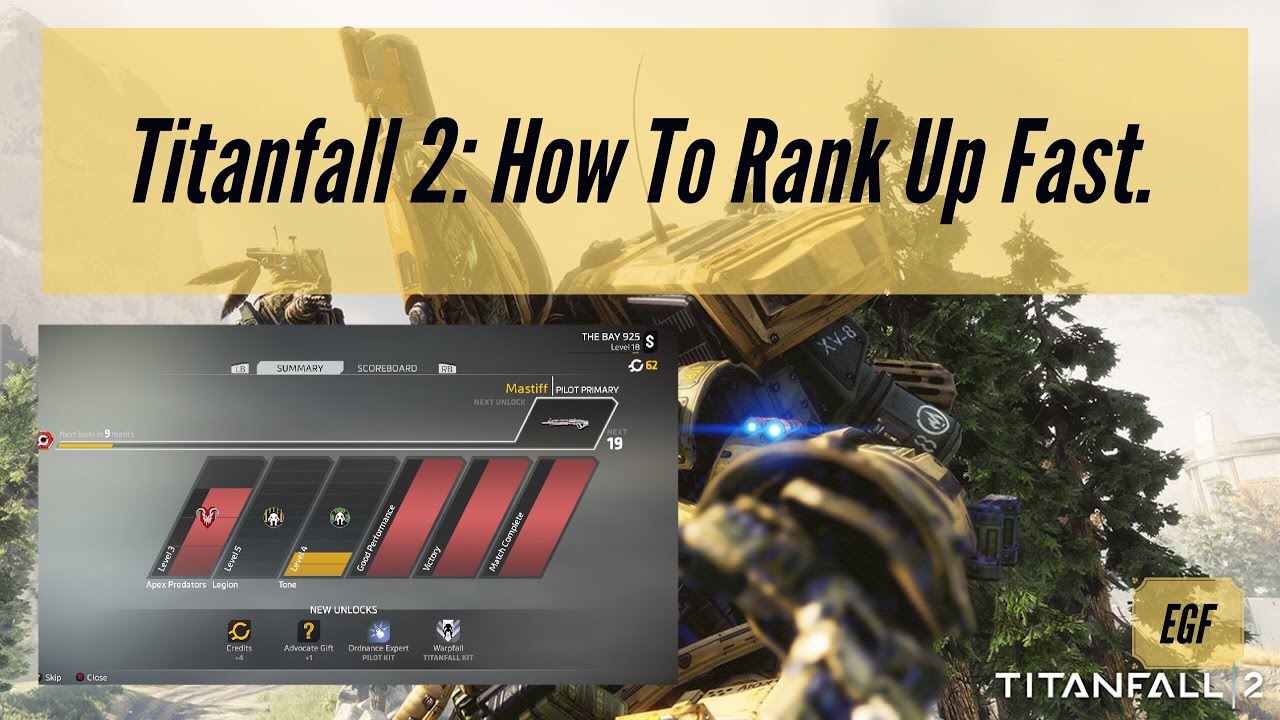 Titanfall 2: How to rank up Fast