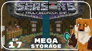 Storage Room & End Crystal Shenanigans! - Truly Bedrock Season 5 Minecraft SMP Episode 17