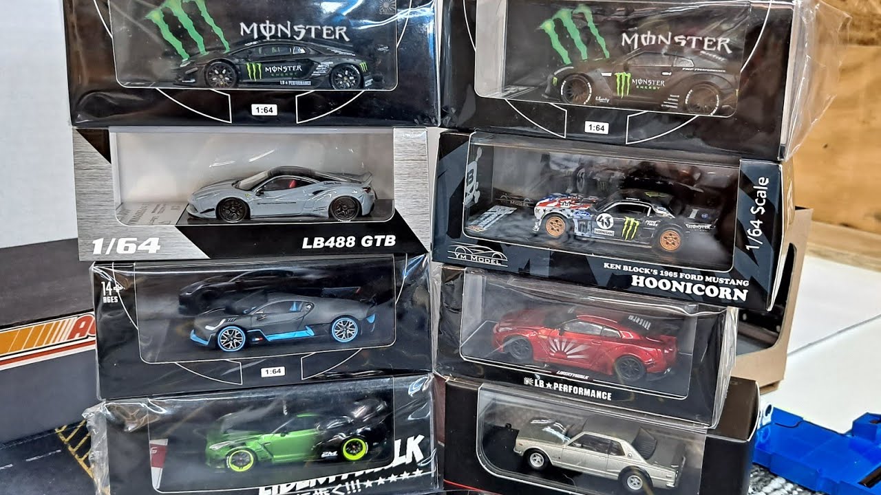 A Ton of premium 1/64 diecast cars cm models, time micro, time model, ym  models, kyosho, and more - YouTube