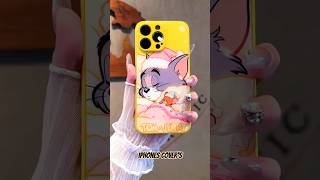 Cute Tom & Jerry iPhone Case 💛🐭 | #trending #viral #iphone #cover #shorts