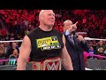 WWE 19 August 2024 Brock Lesnar Triple H Vs Solo Sikoa Bloodline Highlights Review 
