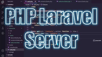 How to start the PHP Laravel server (artisan)