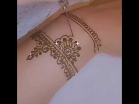 تعلم نقش الحناء مع هاجر