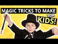 Easy Magic Tricks to Make for Kids - DIY Tricks: Vanish, Transform and More #easymagictricksforkids