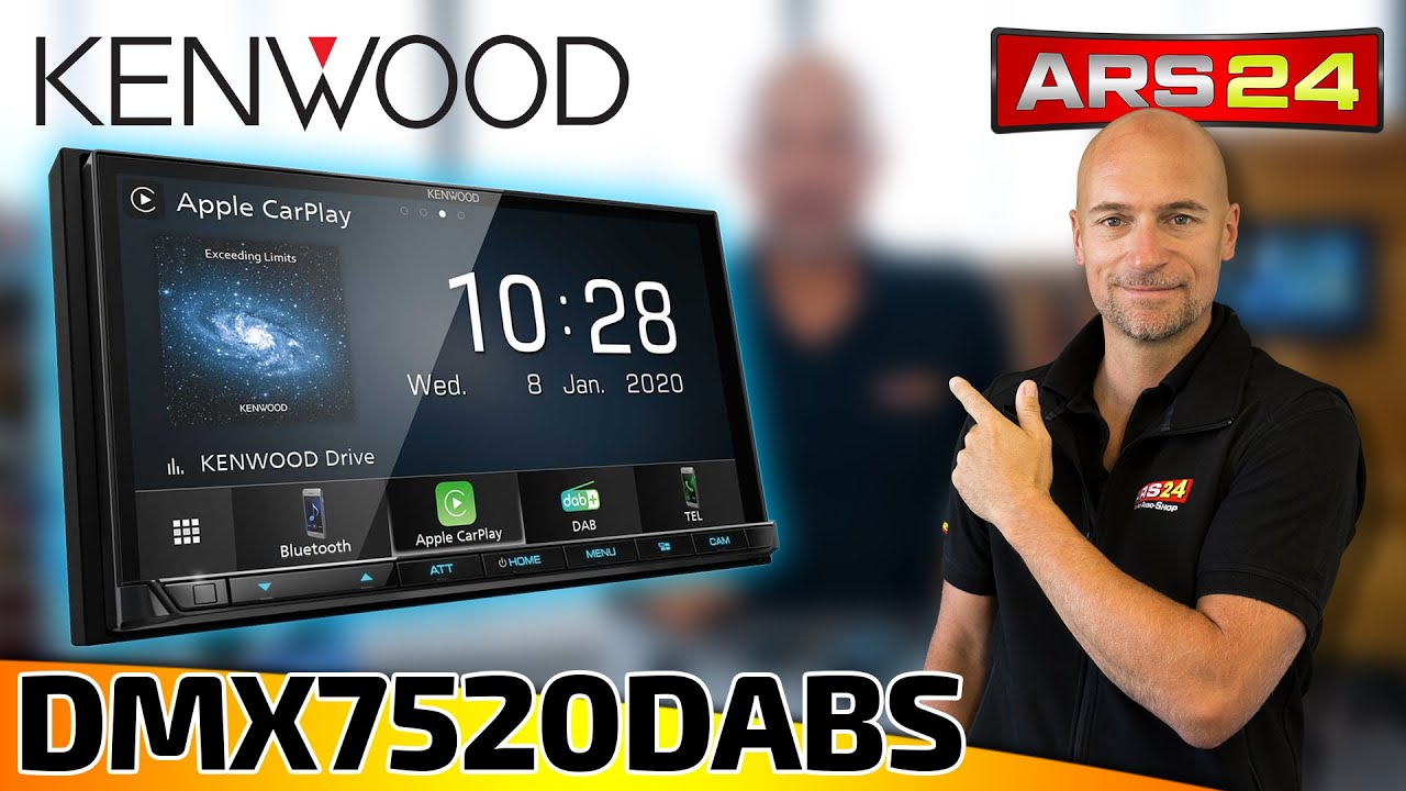 Kenwood DMX7520DABS | 2-DIN Autoradio mit DAB+ & Apple CarPlay | ARS24 -  YouTube
