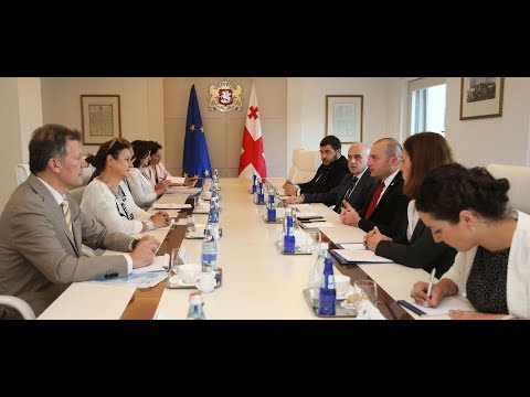 მამუკა ბახტაძე კატარინა მატერნოვას შეხვდა