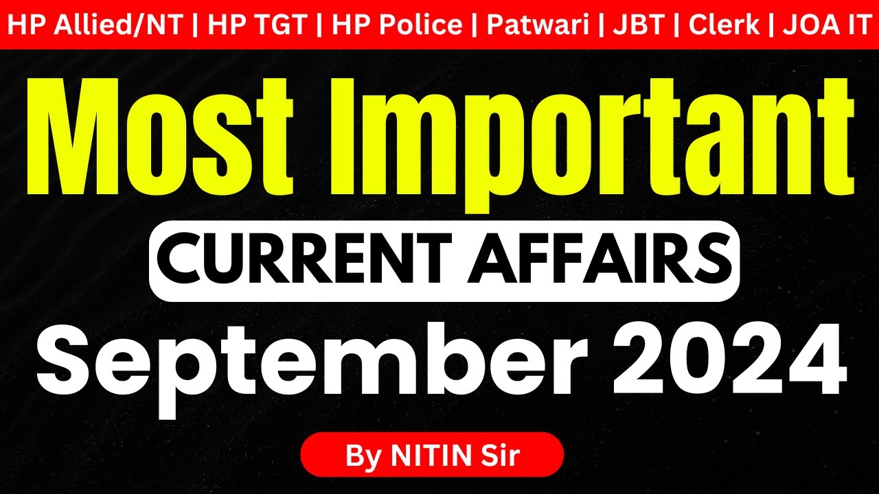current-affairs-september-2024-important-current-affairs-2024