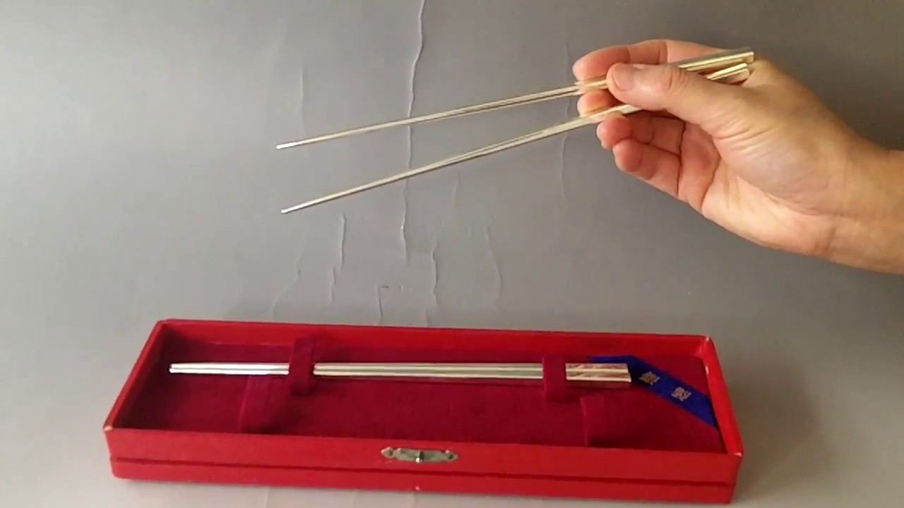 PAIR EXQUISITE FINEST QUALITY RARE JAPANESE STERLING SILVER CHOPSTICKS YouTube