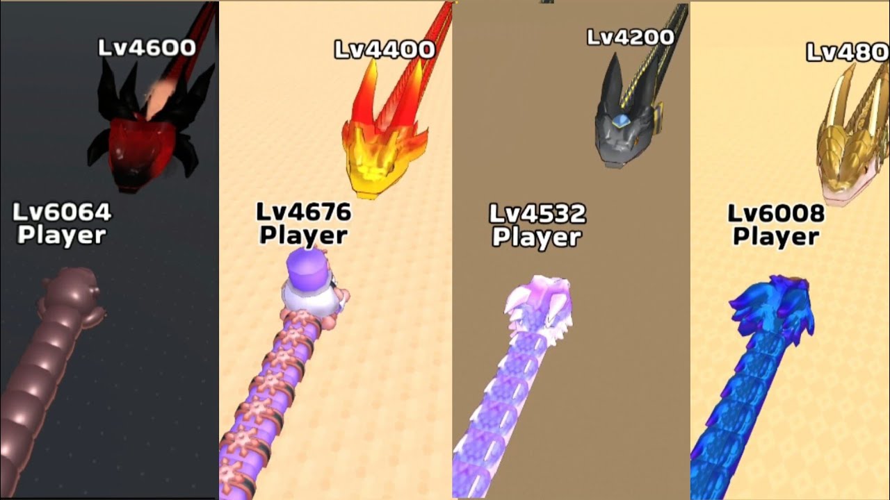 Snake Clash Gameplay😱Snake Clash Battle🥶BIGG SNAKE-!-GAMEPLAY☠️MAX LEVEL ! New Snake😊