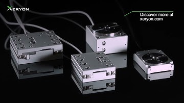 Linear Piezo Stages by Xeryon - Small, Precise & Fast