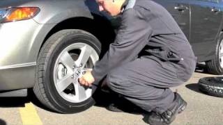 Don't know how to change a flat tire. this video will show you how.
