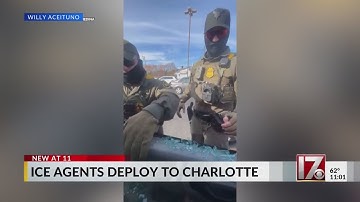 ICE incidents in Charlotte caught on video