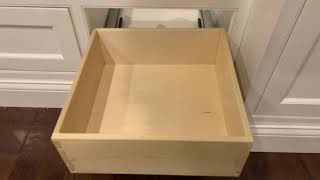 How to install Undermount Soft Close Drawer Slides