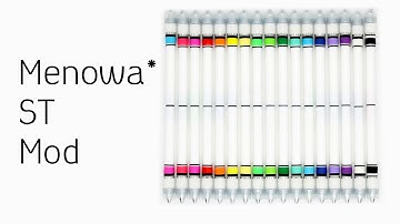 Как сделать Menowa* ST / VGG Mod : : Pen Modding Обучение