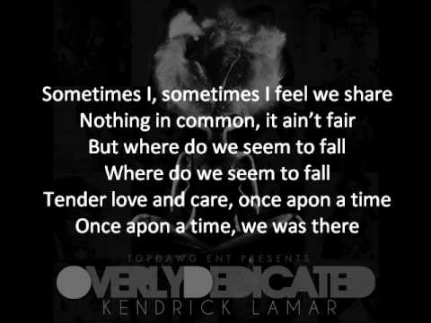 Kendrick Lamar - Opposites Attract (Tomorrow W/O Her) Featuring Javonte + ON-SCREEN LYRICS