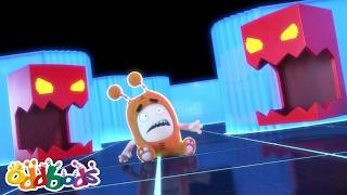 trapped arcade game bubbles saves him oddbods funny slapstick