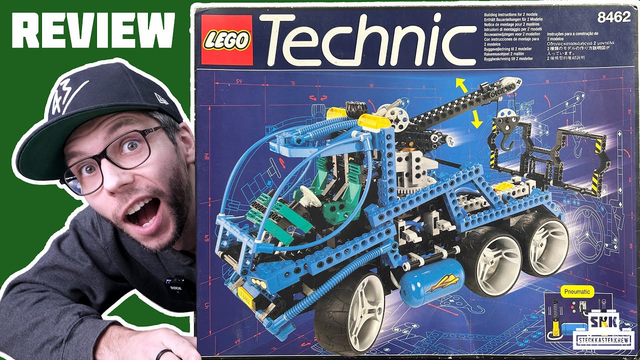 A powerful set with fantastic air tanks: LEGO® 8462 Pneumatic