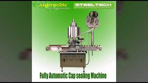 Automatic Cap Sealing Machine