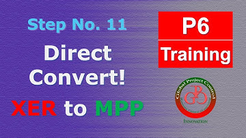 🔴 How do I convert the Primavera P6 XER files directly to a Microsoft Project MPP files?