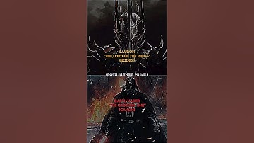 Sauron (Lord of the Rings) vs Darth Vader (Star Wars)
