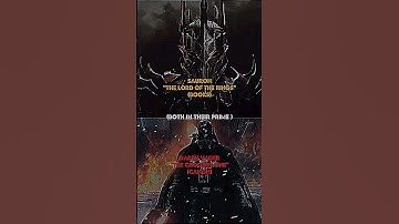 Sauron (Lord of the Rings) vs Darth Vader (Star Wars)