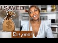 I SAVED £15,000 in 2 YEARS! HOW TO SAVE MONEY FAST + BUDGET + MANAGE YOUR FINANCES | LORRILUXXE