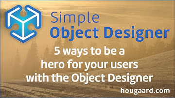 5 ways to be a hero for your users with the Simple Object Designer in Business Central
