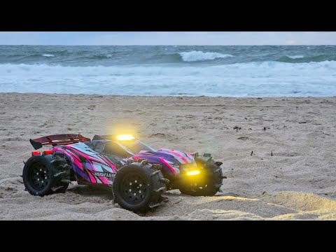 Traxxas Rustler 4x4 am (und im) Meer 💧