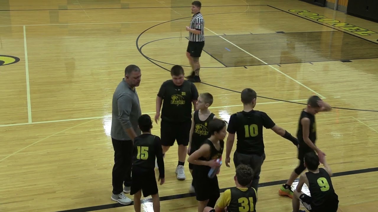 4 COLONEL CRAWFORD vs BUCKEYE CENTRAL 5TH GRADE BASKETBALL