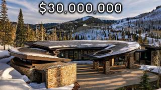 TOURING A $30,000,000 Architectural Home In The Mountains screenshot 4