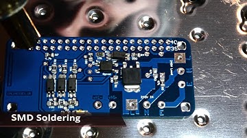 SMD soldering for RaspberryPi Zero Hat 240V solid state Relay