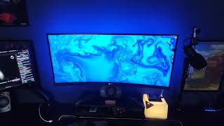 Benq EX3501R DIY Ambilight