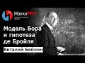 Структура материи (эпизод 4): модель Бора и гипотеза де Бройля – физик Виталий Бейлин | Научпоп