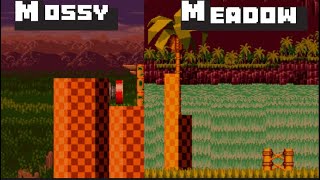 (Revamped)Mossy Meadow - Classic Sonic Simulator Custom Level