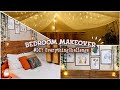 AESTHETIC ₱500 Bedroom Makeover | DIY: (Canopy, Headboard, Hanging Lightbulb, Macrame Hanger, etc.)