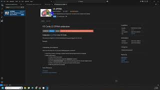 LSDYNA: Keyword highlight and Auto completion with Visual Studio Code (LSDYNA extension)
